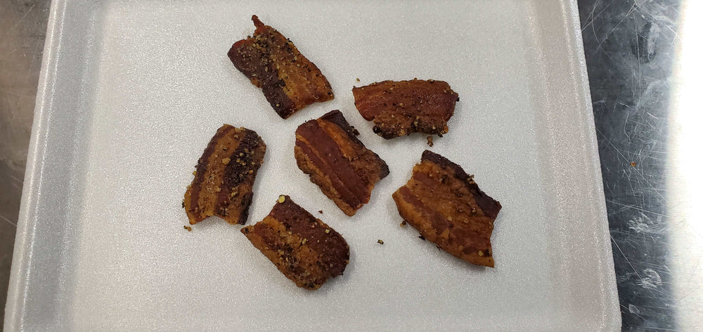 Maple Black Pepper Bacon Jerky - The Baconarium