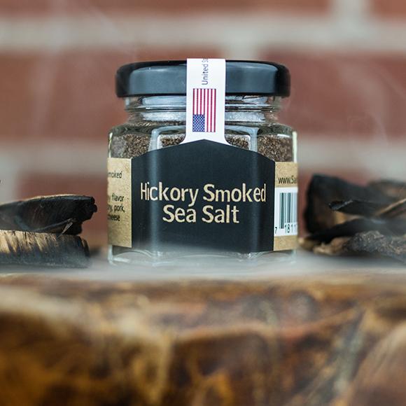 Hickory Smoked Sea Salt - The Baconarium